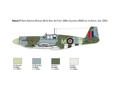 Italeri 1423 North American P-51A Mustang (1:72)