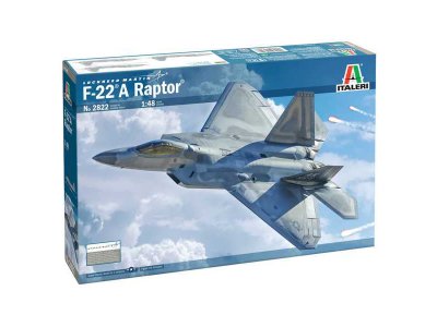 Italeri 2822 Lockheed Martin F-22A Raptor (1:48)