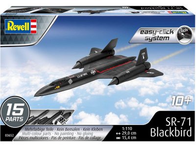 Revell 03652 SR-71 Blackbird (1:110)