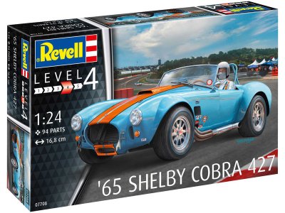 Revell 07708 Shelby Cobra 427 1965 (1:24)
