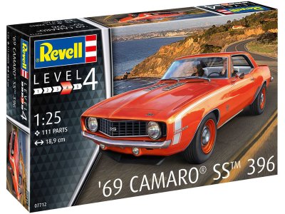 Revell 07712 Chevrolet Camaro SS 1969 (1:25)