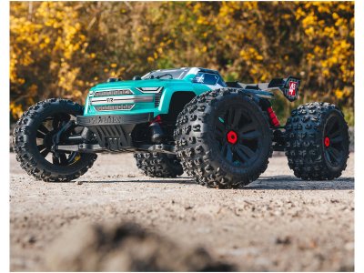 Arrma Kraton 4S V2 BLX 1:10 4WD RTR tyrkysová