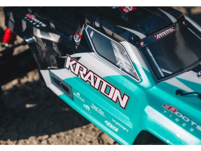 Arrma Kraton 4S V2 BLX 1:10 4WD RTR tyrkysová