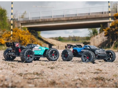 Arrma Kraton 4S V2 BLX 1:10 4WD RTR tyrkysová