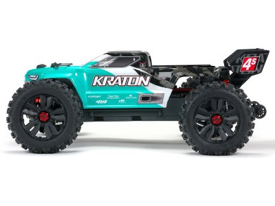 Arrma Kraton 4S V2 BLX 1:10 4WD RTR tyrkysová