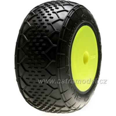 BK Bar Truck Tire w/Foam, Blue, Mounted (2)