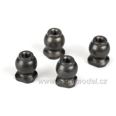 Losi kulové čepy 8.8mm s přírubou (4): 8T,8B