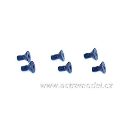 Losi šroub imbus zapuštěná hlava 4-40x1/4" (6)