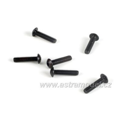 Losi šroub imbus půlkulatá hlava 2-56x1/2" (6)
