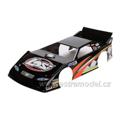 Karosérie nabarvená modrá: Mini-Late Model