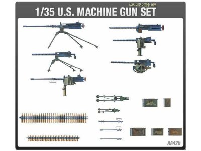 Academy 13262 US MACHINE GUN S