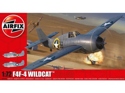 Airfix A02070A - Grumman F4F-4 Wildcat (1:72)