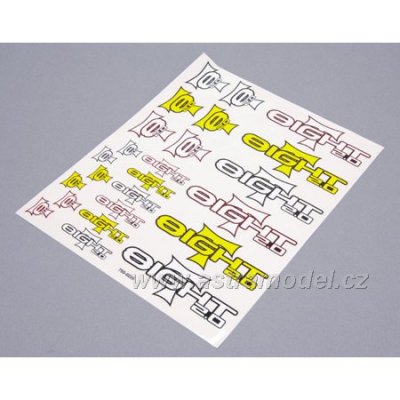 8IGHT-T 2.0 RTR Logo Sheet