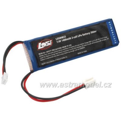 Baterie LiPol 7.4V 1650mAh 2články: Slider