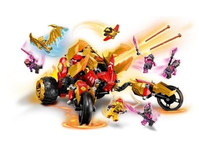 LEGO Ninjago - Kaiova zlatá dračí čtyřkolka