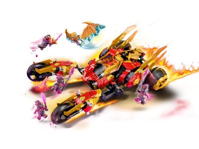 LEGO Ninjago - Kaiova zlatá dračí čtyřkolka