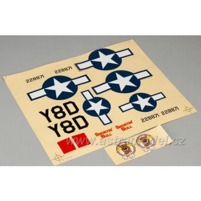 P-47 Thunderbolt - samolepky