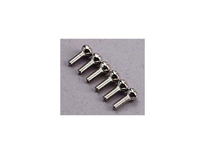 Traxxas kulové šrouby tlumiče M3x12mm (6): 4-Tec