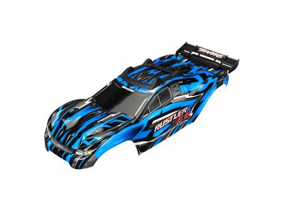 Traxxas karosérie modrá: Rustler 4x4