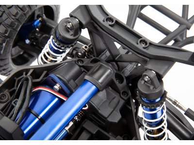 Traxxas výztuha šasi modrá (sada)