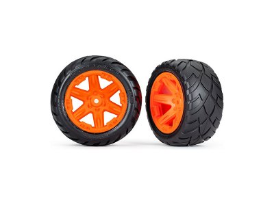 Traxxas kolo 2.8", disk RXT oranžový, pneu Anaconda (2WD zadní) (2)