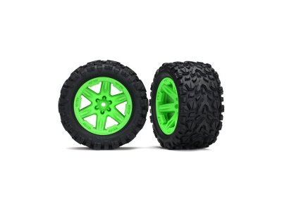 Traxxas kolo 2.8", disk RXT zelený, pneu Talon Extreme (pár)