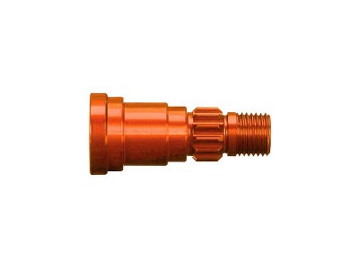 Traxxas hliníková hřídel kola oranžová (1) (pro #7750X)
