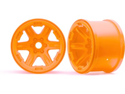 Traxxas disk 3.8" oranžový, 17mm drážkovaný (2)