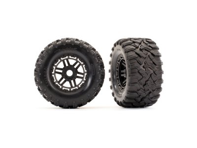 Traxxas kolo 2.8", pneu Maxx All-Terrain, disk černý (2)