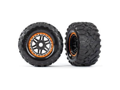 Traxxas kolo 2.8", pneu Maxx All-Terrain, disk černo-oranžový (2)