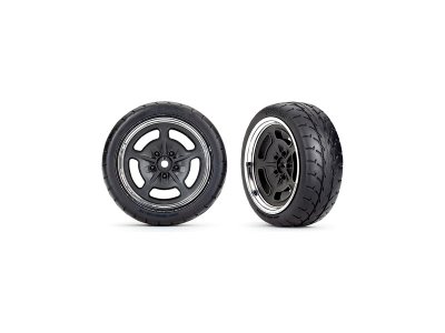 Traxxas kolo 1.9", disk chomovaný, pneu Reponse (přední) (2)
