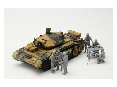 Italeri 6592 Crusader Mk. II s britskou osádkou (1:35)