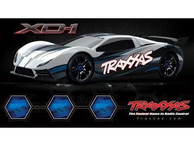 Traxxas XO-1 1:7 TQi BlueTooth RTR oranžová