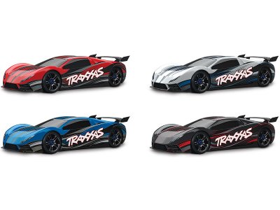 Traxxas XO-1 1:7 TQi BlueTooth RTR oranžová
