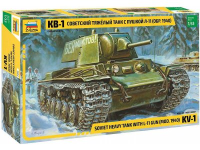 Zvezda 3624 KV-1 mod. 1940 (1:35)