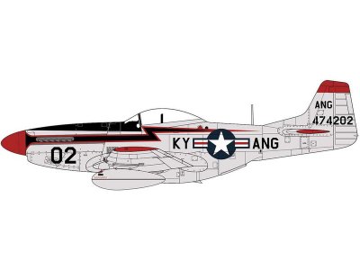 Airfix 02047A North American F-51D Mustang (1:72)