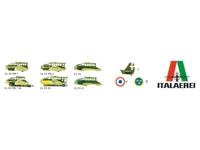 Italeri 0106 Caproni Ca. 313/314 (Vintage Limited Edition) (1:72)