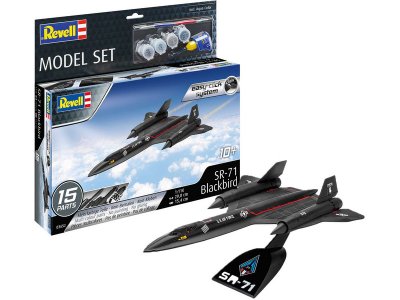 Revell 63652 EasyClick - Lockheed SR-71 Blackbird (1:110) (sada)