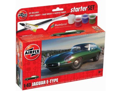 Airfix 55009 Jaguar E-Type (1:43) (sada)