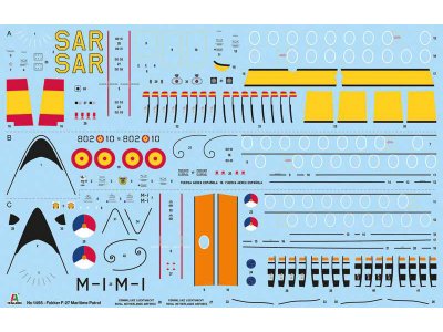 Italeri 1455 Fokker F-27 SAR (1:72)