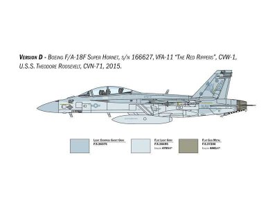 Italeri 2823 Boeing F/A-18F Hornet U.S. Navy Special Colors (1:48)