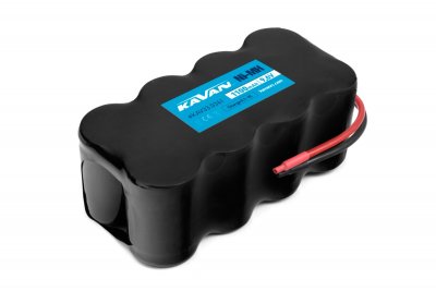 KAVAN NiMH 1100mAh/9,6V - kostka