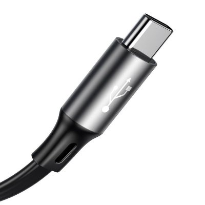 Kabel USB Baseus Fabric 3v1 (USB-C / Lightning / Micro)