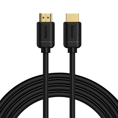 Baseus 2x HDMI 2.0 4K 60Hz Cable, 3D, HDR, 18Gbps, 3m