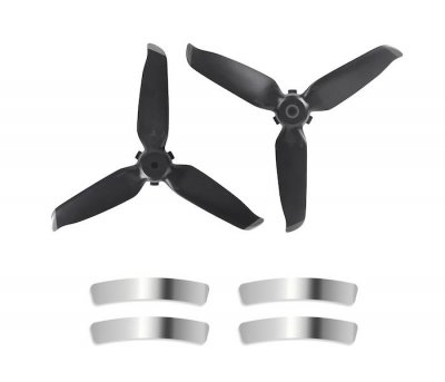 DJI FPV - 5328S vrtule s nálepkami (Silver)