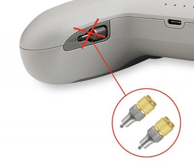 DJI FPV - nastavitelné ovládací kniply