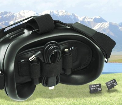 DJI FPV - Vylepšený PU držák antény pro DJI brýle FPV V2