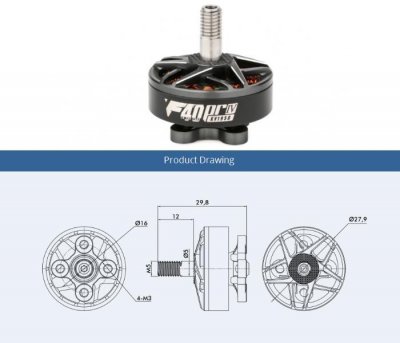 T-motor F40 Pro IV FPV Racing Motor (KV1950)