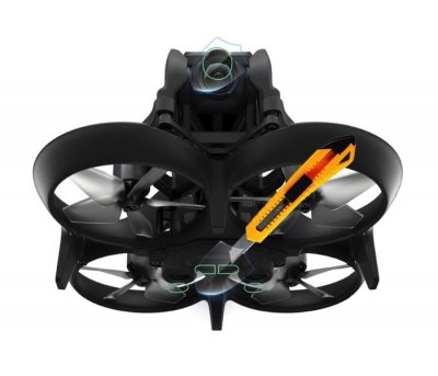DJI AVATA - ochrana objektivu