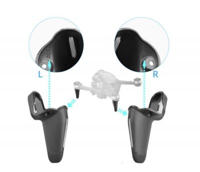 DJI FPV combo - přední podvozky